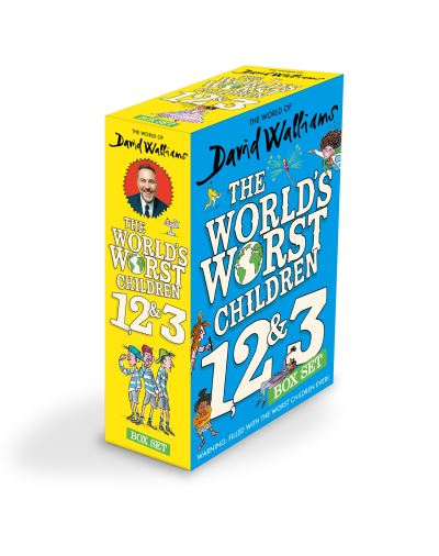 Cover for David Walliams · The World of David Walliams: The World’s Worst Children 1, 2 &amp; 3 Box Set (Book) (2024)