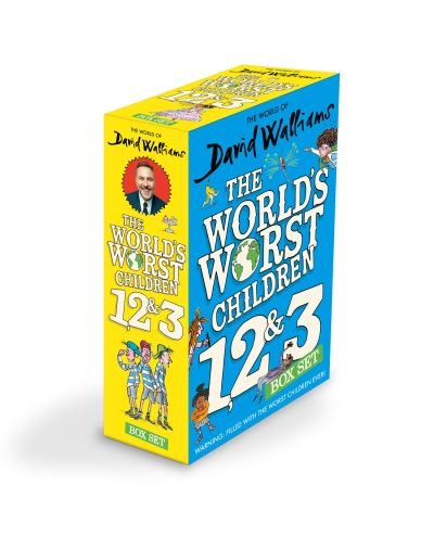 Cover for David Walliams · The World of David Walliams: The World’s Worst Children 1, 2 &amp; 3 Box Set (Book) (2024)