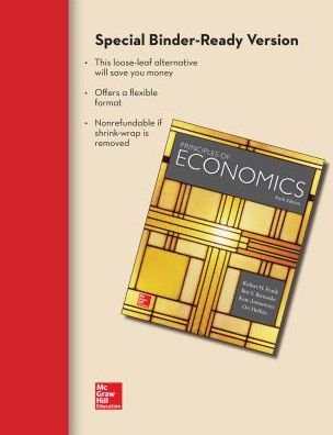 Cover for Robert H. Frank · Loose-Leaf Principles of Economics (Loose-leaf) (2015)