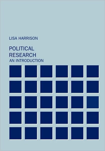 Cover for Lisa Harrison · Political Research: An Introduction (Paperback Bog) (2001)