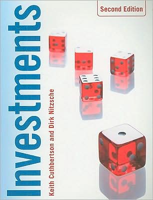 Cover for Cuthbertson, Keith (CASS Business School, London) · Investments (Paperback Book) (2008)