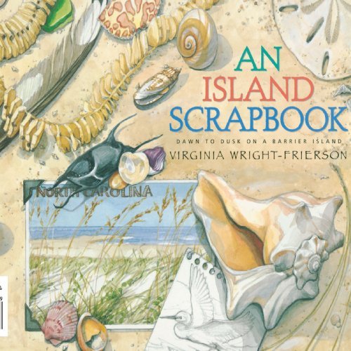 Cover for Virginia Wright-frierson · An Island Scrapbook: Dawn to Dusk on a Barrier Island (Taschenbuch) (2002)