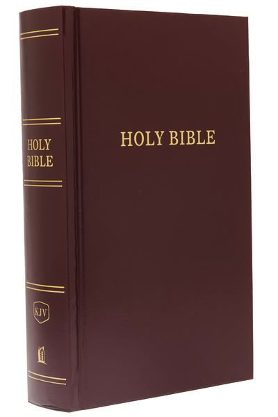 Cover for Thomas Nelson · KJV, Pew Bible, Hardcover, Burgundy, Red Letter, Comfort Print : Holy Bible, King James Version (Innbunden bok) (2017)