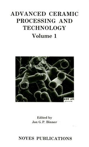 Cover for Biner, Jon G.P. (University of Nottingham, UK) · Advanced Ceramic Processing and Technology (Hardcover Book) (1990)