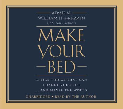 Cover for William H McRaven · Make Your Bed (N/A) (2017)