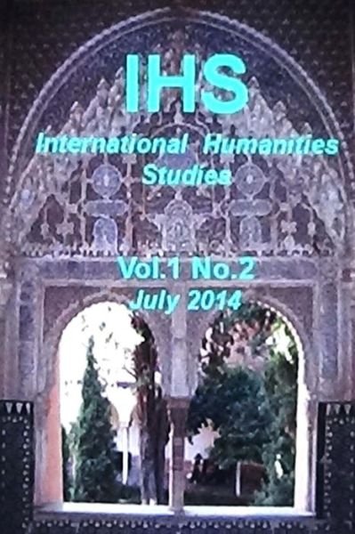 Cover for Hasan a Yahya · Ihs International Humanities Studies, Vol 1. No. 2 (Paperback Book) (2014)