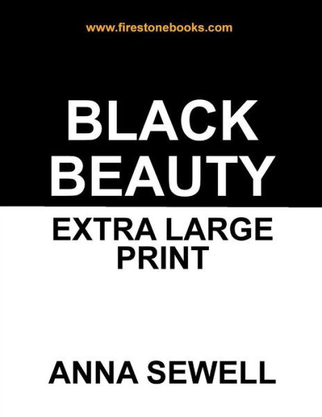 Cover for Anna Sewell · Black Beauty: Extra Large Print (Paperback Book) (2015)