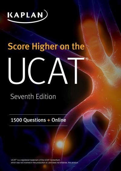Cover for Kaplan Test Prep · Score Higher on the UCAT: 1500 Questions + Online - Kaplan Test Prep (Paperback Book) [Seventh edition] (2021)