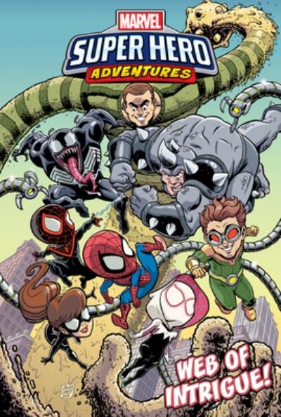 Cover for Sholly Fisch · Spider-Man Web of Intrigue! (Inbunden Bok) (2019)