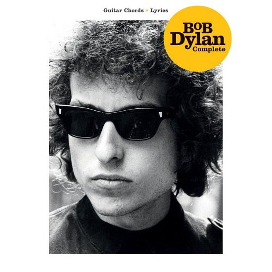 Cover for Bob Dylan Complete Guitar Chordslyrics (Paperback Bog) (2019)