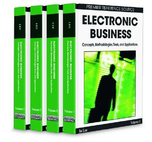 Cover for In Lee · Electronic Business: Concepts, Methodologies, Tools, and Applications (4-volumes) (Hardcover Book) (2008)