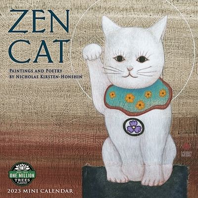 Cover for Nicholas Kirsten-Honshin · Zen Cat 2023 Mini Calendar - Square Mini (Calendar) (2021)