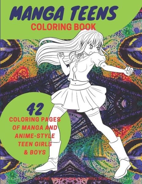 Cover for So Fine Activity and Coloring Books · Manga Teens (Taschenbuch) (2019)