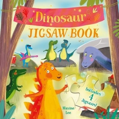 Cover for Lisa Regan · Dinosaur Jigsaw Book (Hardcover Book) (2020)