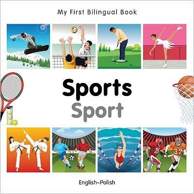 Cover for Vv Aa · My First Bilingual Book -  Sports (English-Polish) - My First Bilingual Book (Board book) (2012)