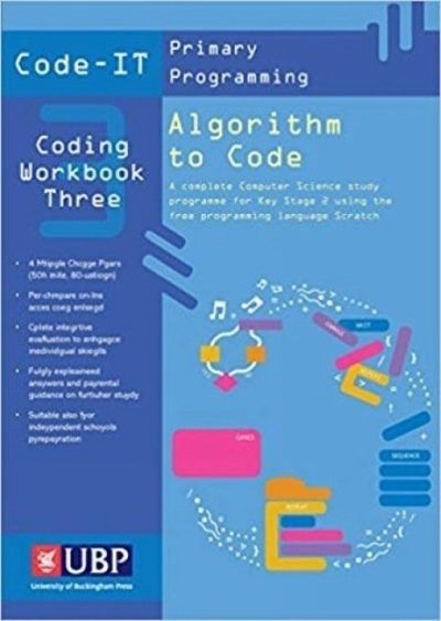 Cover for Phil Bagge · Code-It Workbook 3: Algorithm to Code Using Scratch (Paperback Book) (2017)
