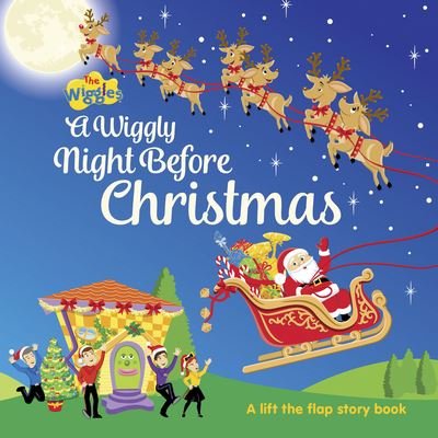 Cover for The Wiggles · The Wiggles: A Wiggly Night Before Christmas (Kartongbok) (2022)