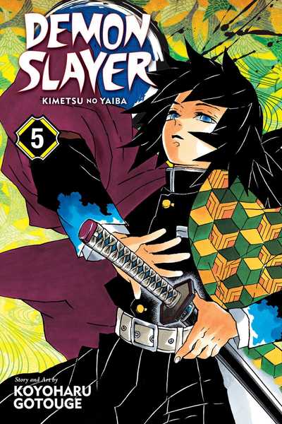 Cover for Koyoharu Gotouge · Demon Slayer: Kimetsu no Yaiba, Vol. 5 - Demon Slayer: Kimetsu no Yaiba (Pocketbok) (2019)