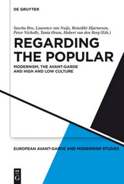 Cover for Sascha Bru · Regarding the Popular (Book) (2011)