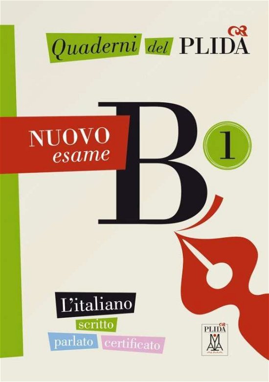 Cover for Quaderni Del Plida B1 · Quaderni del PLIDA B1 - Nuovo esame (Book)