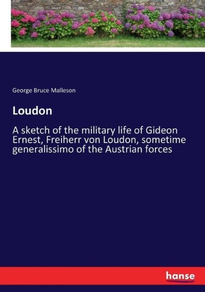 Cover for Malleson · Loudon (Bok) (2017)