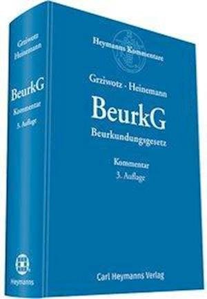 Cover for Grziwotz · BeurkG,Beurkundungsgesetz.Komm (Book)