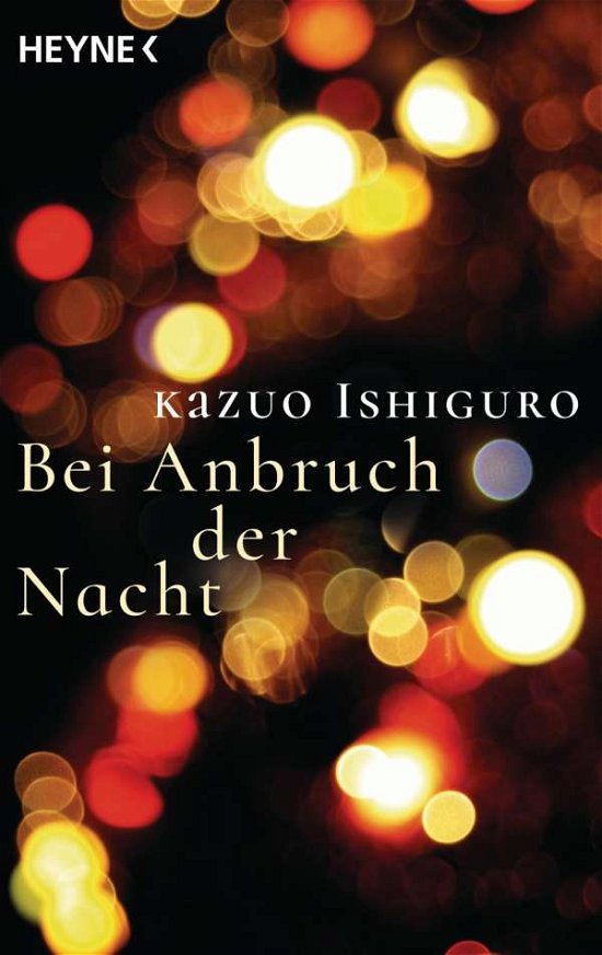 Cover for Kazuo Ishiguro · Bei Anbruch der Nacht (Paperback Book) (2016)