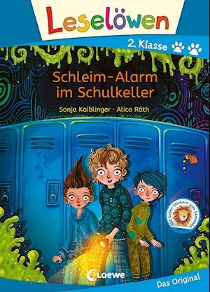 Cover for Sonja Kaiblinger · Leselöwen 2. Klasse - Schleim-Alarm im Schulkeller (Hardcover Book) (2022)