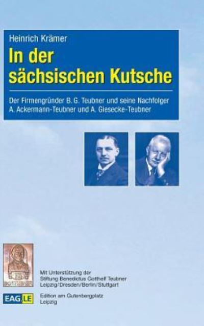 Cover for Heinrich Kramer · In Der Sachsischen Kutsche (Hardcover Book) (2012)