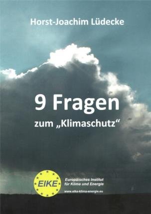 Cover for Lüdecke · 9 Fragen zum &quot;Klimaschutz&quot; (Bog)