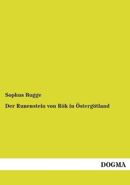 Cover for Bugge · Der Runenstein von Rök in Östergö (Book)