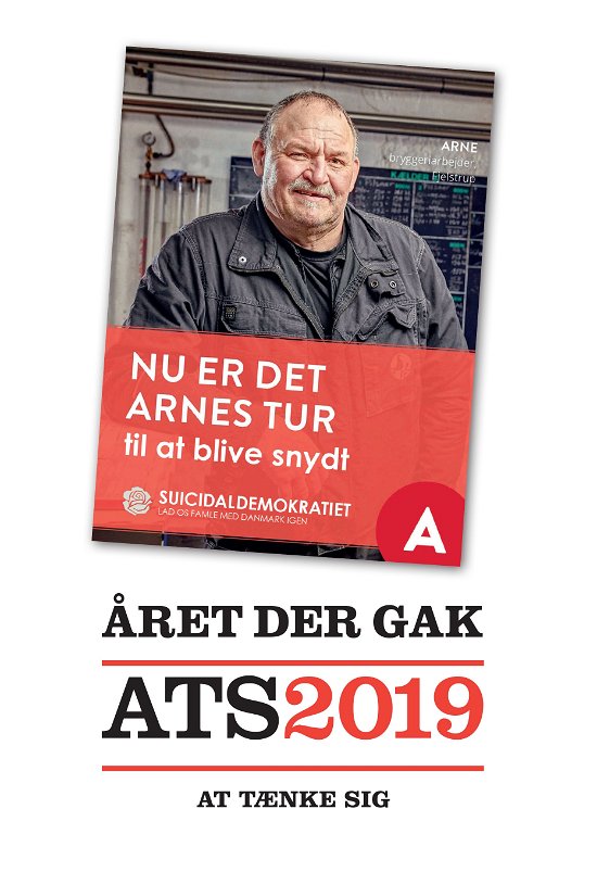 Året der gak - ATS 2019 - Ole Rasmussen og Gorm Vølver - Livros - Politikens Forlag - 9788740050561 - 12 de novembro de 2019