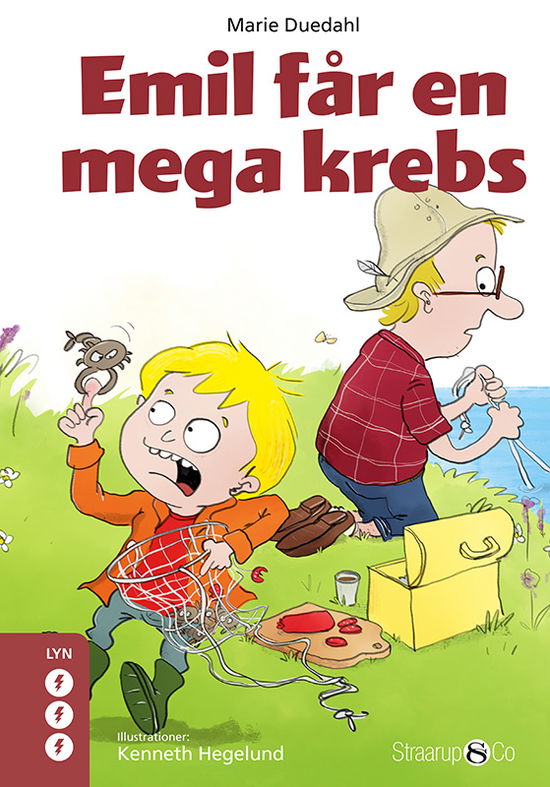 Cover for Marie Duedahl · Lyn: Emil får en mega krebs (Inbunden Bok) [1:a utgåva] (2023)