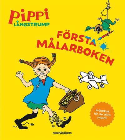 Cover for Astrid Lindgren · Pippi Långstrump - Första målarboken (Stationery) (2018)