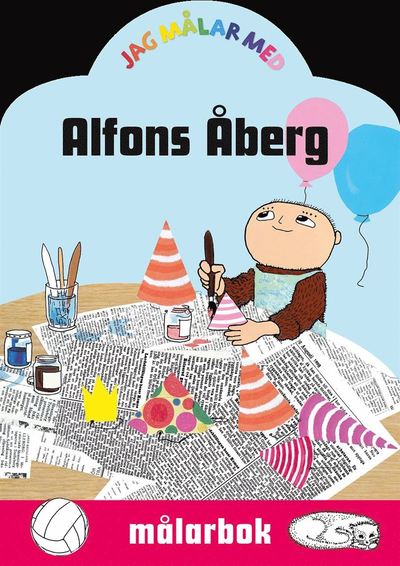 Cover for Karin Johansson · Alfonsprodukter: Jag målar med Alfons Åberg : målarbok (Stationery) (2020)