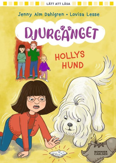 Cover for Jenny Alm Dahlgren · Hollys hund (Hardcover Book) (2023)