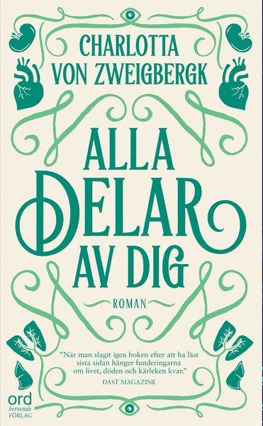 Cover for Charlotta von Zweigbergk · Alla delar av dig (Taschenbuch) (2017)