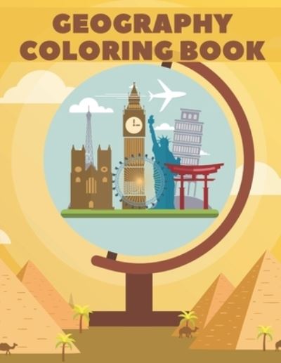 Cover for Perfect Tom · Geography Coloring Book (Paperback Book) (2020)