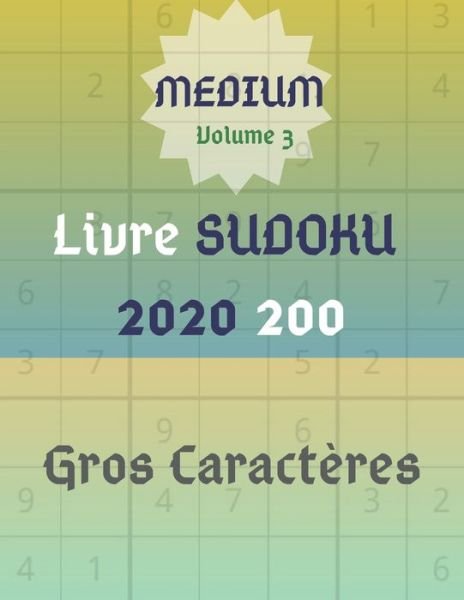 Cover for Jeuxkateny Publishing · Livre Sudoku (Paperback Bog) (2020)