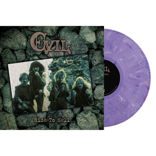 Cover for Evil · Ride to Hell (Purple Vinyl) (LP) (2021)