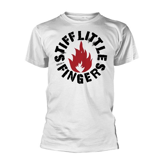 Cover for Stiff Little Fingers · Punk (White) (Bekleidung) [size S] [White edition] (2018)
