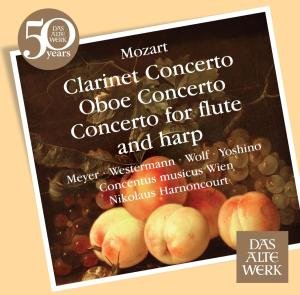 Cover for Harnoncourt Nikolaus / Concent · Mozart: Clarinet Concerto; Obo (CD) (1901)