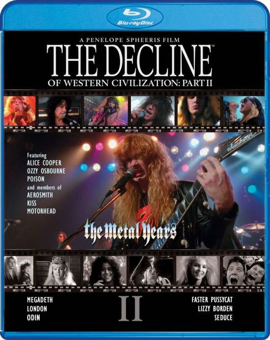 Cover for Penelope Spheeris · The Decline of Western Civilization: Part II - the Metal Years (Blu-ray) (2016)