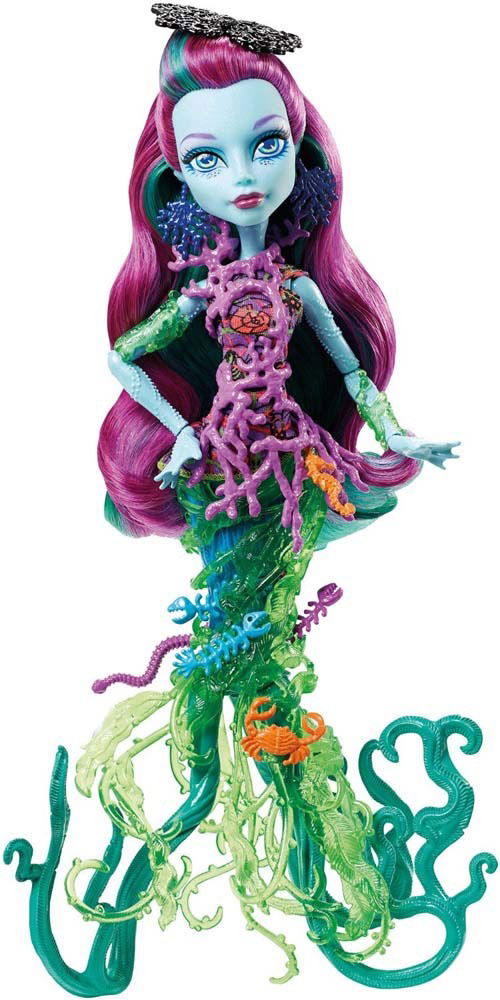 Cover for - No Manufacturer - · Monster High Great Scarrier Reef Posea Doll (Toys)