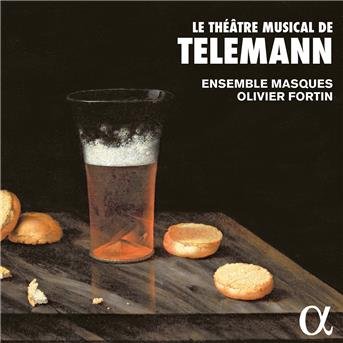 Cover for Ensemble Masques · Telemann/Le Theatre Musical De Telemann (CD) (2016)