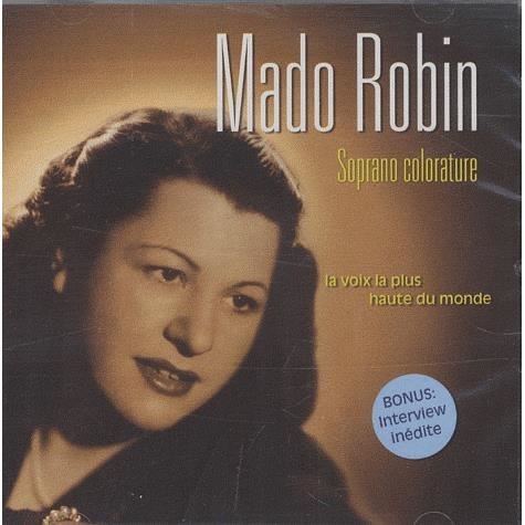 Soprano Colorature - Mado Robin - Musik - ISIS - 3760120150562 - 20 augusti 2019