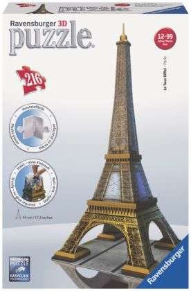 Cover for Ravensburger · Ravensbuger - 3D Puzzle - the Eiffel Tower (SPEL) (2019)