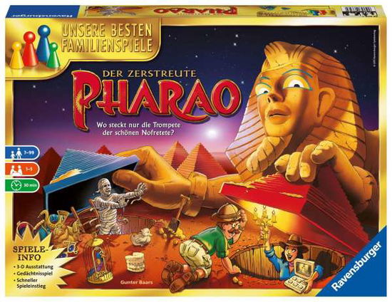 Cover for Ravensburger Spiele 26656 Brettspiele · Der zerstreute Pharao (Toys) (2015)