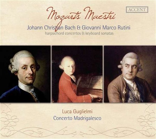 Cover for Mozart / Rutini / Guglielmi · Mozarts Maestri (CD) (2014)