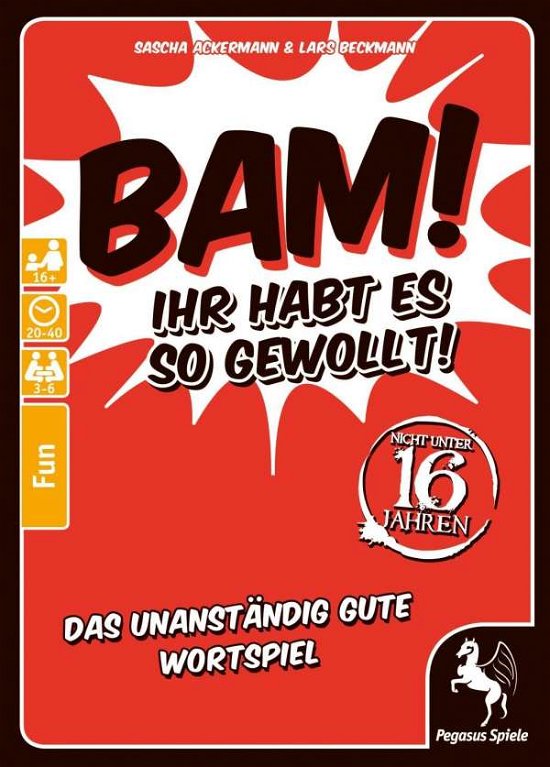 Cover for Bam! · Bam!,Ihr habt es so gewo.(Spl).18302G (Bok) (2019)